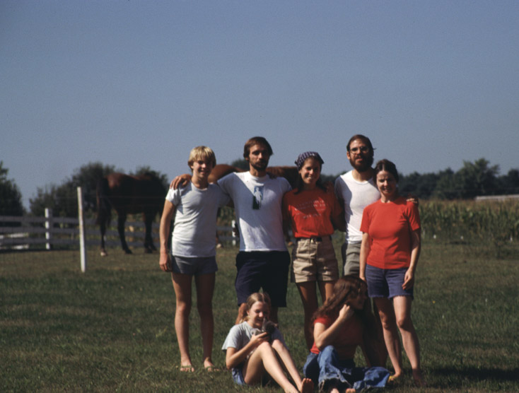 Jeff and kids at newport house10