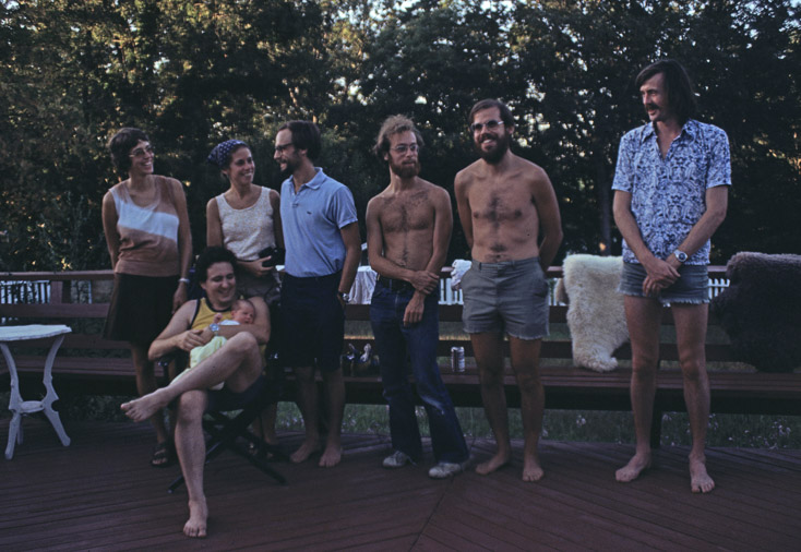 Jeff and kids at newport house13